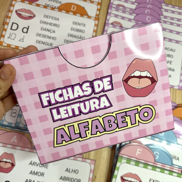 Fichas de Leitura Alfabeto - Image 2