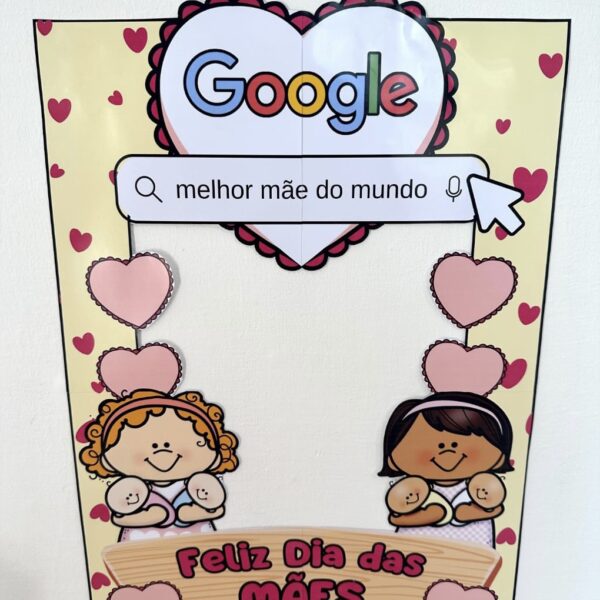 Kit Dia das Mães tema Google