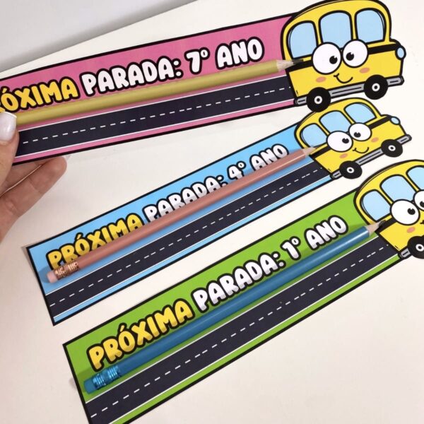 Lembrancinha: Próxima Parada - Porta-Lápis Personalizado - Image 2