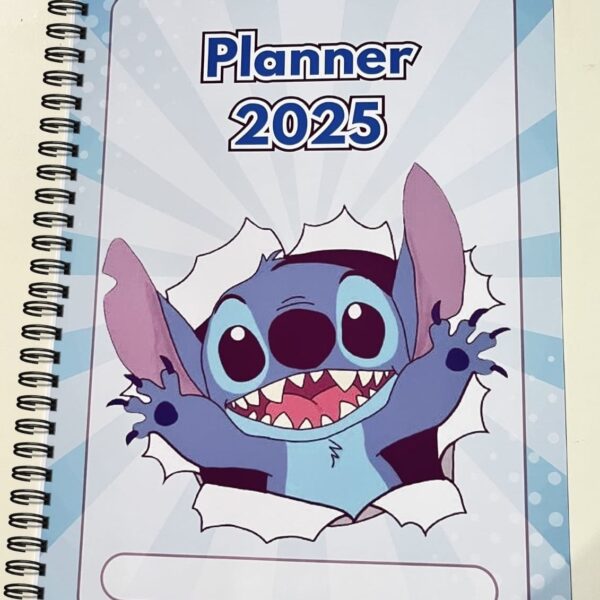 Planner Tema Stitch 2025: Organize Seu Ano Letivo com Diversão!