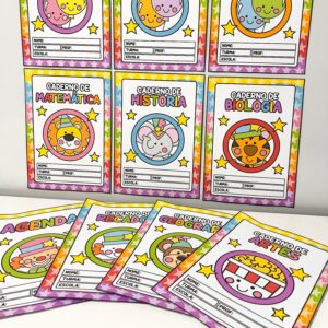 Capas de caderno tema: Circo da Alegria