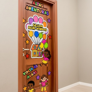 Painel volta às aulas Altas aventuras