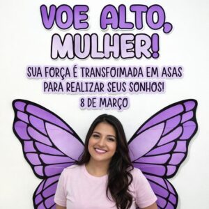 Painel de fotos Asas da Borboleta