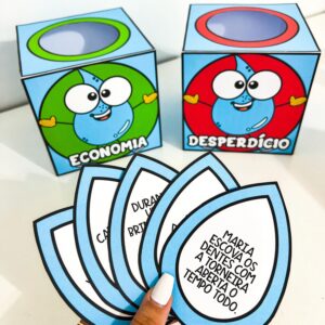 Atos de economia e desperdício de água