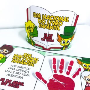 Lembrancinha dia do livro